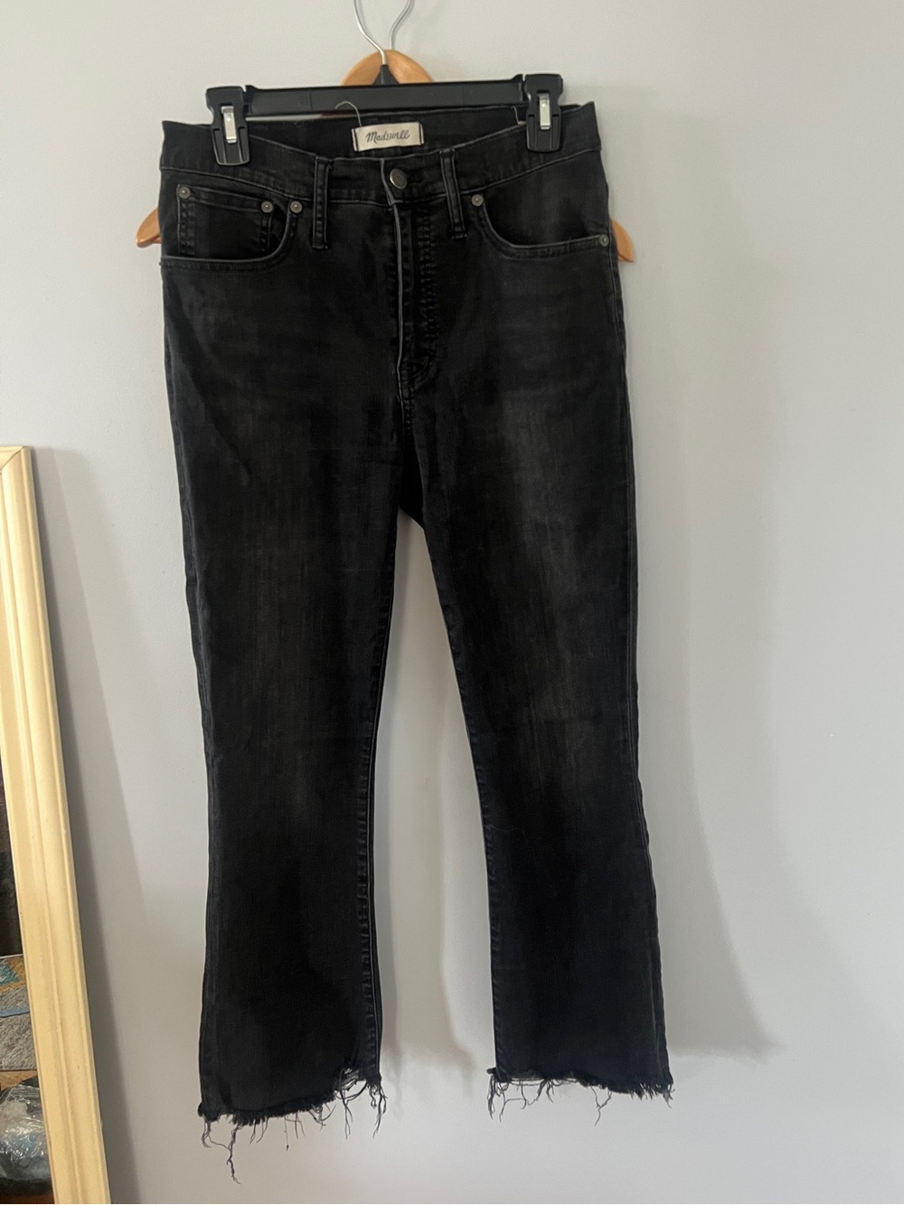 Madewell Cali Crop bootcut jeans